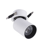 Nordic Foldable LED Ceiling Recessed Light 9W 12W LED Spot Lights Living room TV background wall Aisle Ceiling COB Downlight