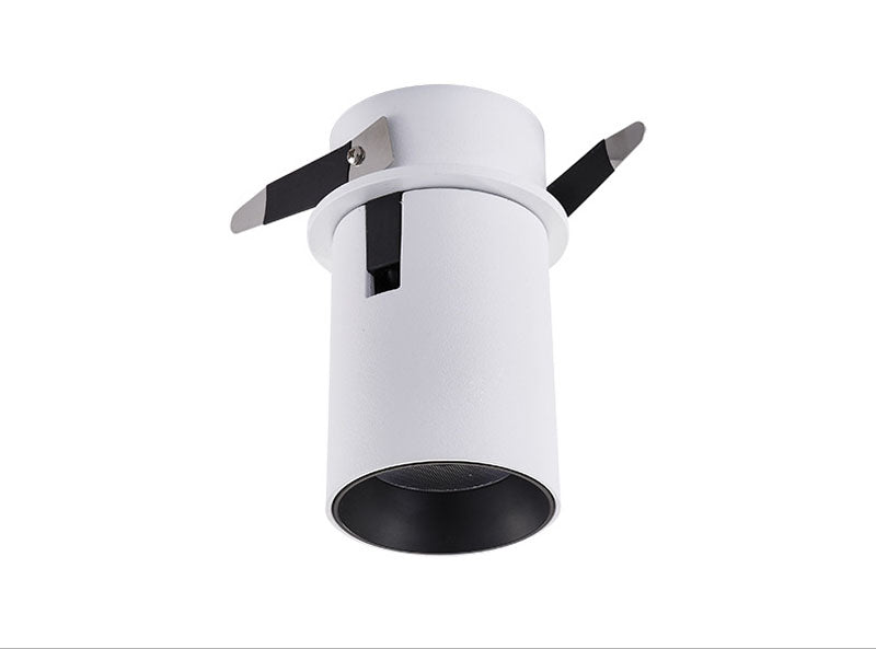 Nordic Foldable LED Ceiling Recessed Light 9W 12W LED Spot Lights Living room TV background wall Aisle Ceiling COB Downlight