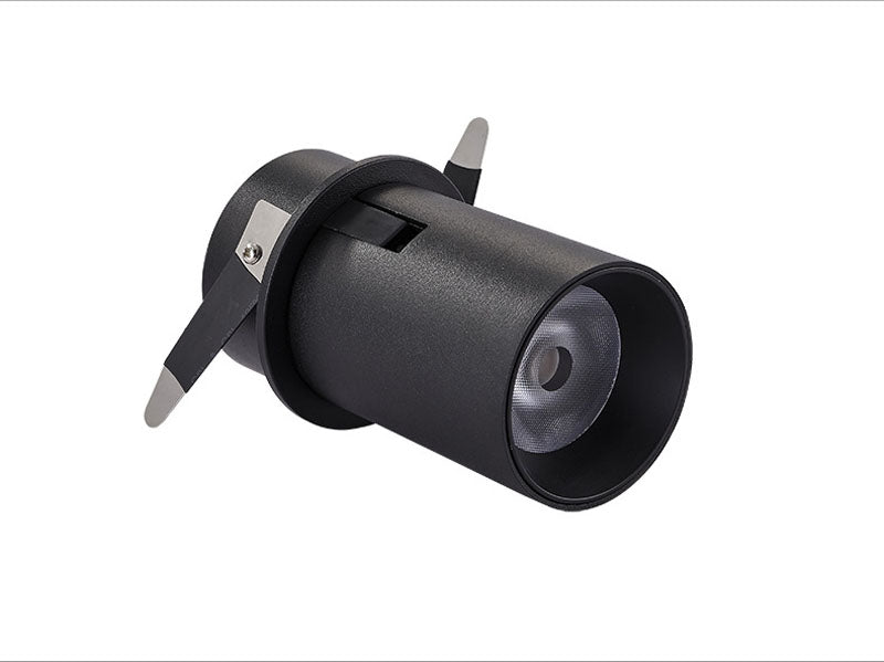 Nordic Foldable LED Ceiling Recessed Light 9W 12W LED Spot Lights Living room TV background wall Aisle Ceiling COB Downlight