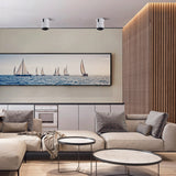 Nordic Foldable LED Ceiling Recessed Light 9W 12W LED Spot Lights Living room TV background wall Aisle Ceiling COB Downlight