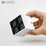 Modern Design Square Ceiling Lights Downlight Anti-glare 8W Spot Light Surface Mounted Light AC90-260V Bedroom Living Room