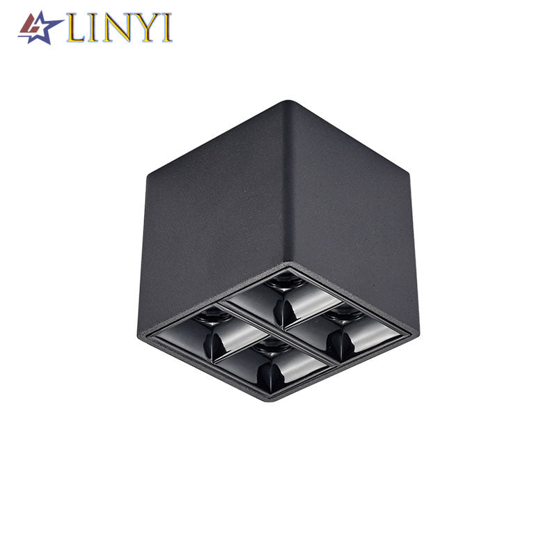 Modern Design Square Ceiling Lights Downlight Anti-glare 8W Spot Light Surface Mounted Light AC90-260V Bedroom Living Room