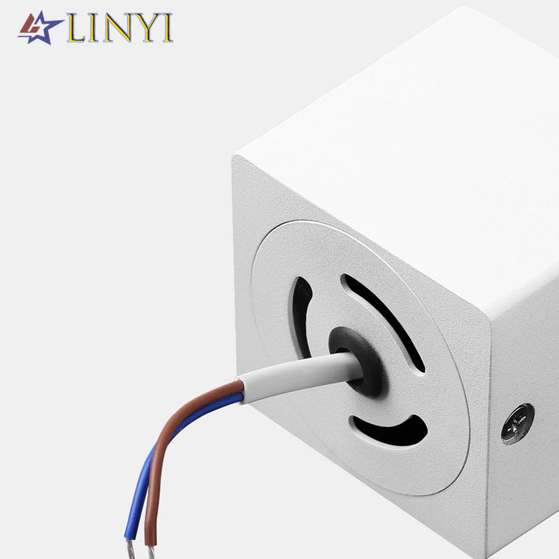 Modern Design Square Ceiling Lights Downlight Anti-glare 8W Spot Light Surface Mounted Light AC90-260V Bedroom Living Room