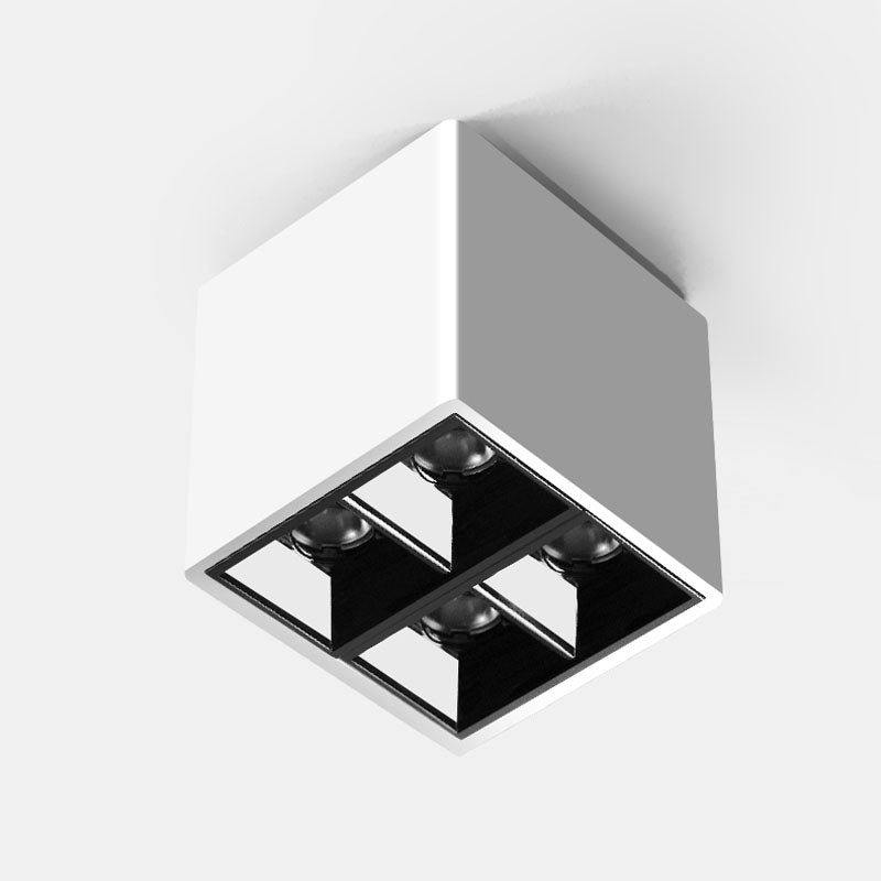 Modern Design Square Ceiling Lights Downlight Anti-glare 8W Spot Light Surface Mounted Light AC90-260V Bedroom Living Room