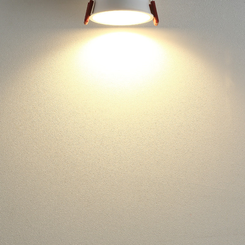 Recessed Round Dimmable Anti-Glare 7W 9W 12W 15W LED Downlights White Led Ceiling Spotlight AC220v Indoor Background