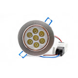 Dimmable led Ceiling lightt 9W 12W 15W 21W Recessed lighting lamp AC85-265V led cabinet bulb LED Ceiling light