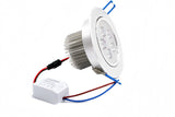 Dimmable led Ceiling lightt 9W 12W 15W 21W Recessed lighting lamp AC85-265V led cabinet bulb LED Ceiling light