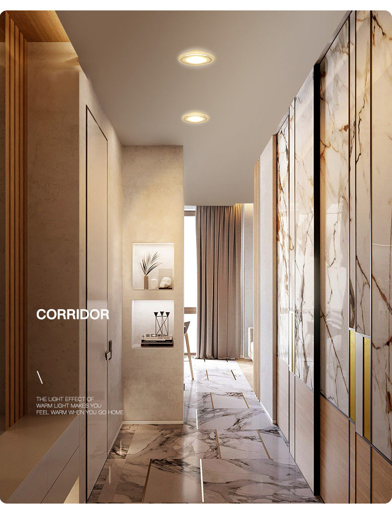 LED Panel light Round 5W 7W 10W 3 Model LED Lamp Double Color Downlight RGB &amp;amp; white/warm Ceiling Recessed with Remote Control