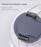 LED Panel light Round 5W 7W 10W 3 Model LED Lamp Double Color Downlight RGB &amp; white/warm Ceiling Recessed with Remote Control