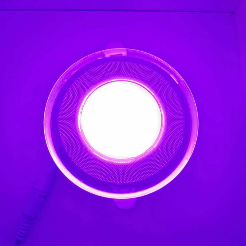 LED Panel light Round 5W 7W 10W 3 Model LED Lamp Double Color Downlight RGB &amp;amp; white/warm Ceiling Recessed with Remote Control