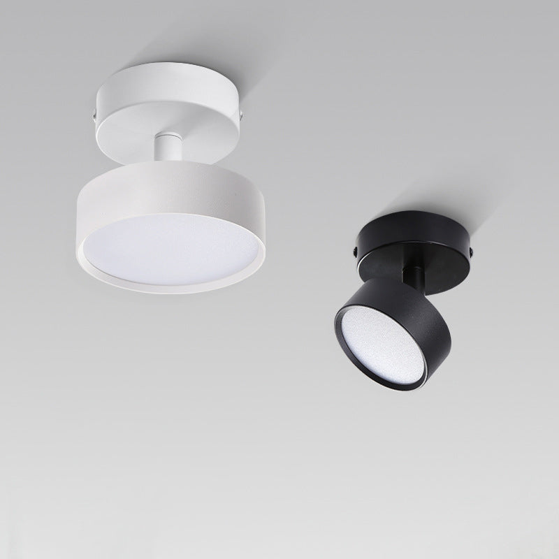 Opbouw LED Downlight Anti-dazzle Spotlight Household Adjustable Angle Folding Commercial Study Bedroom Ceiling Lamp Spotlight