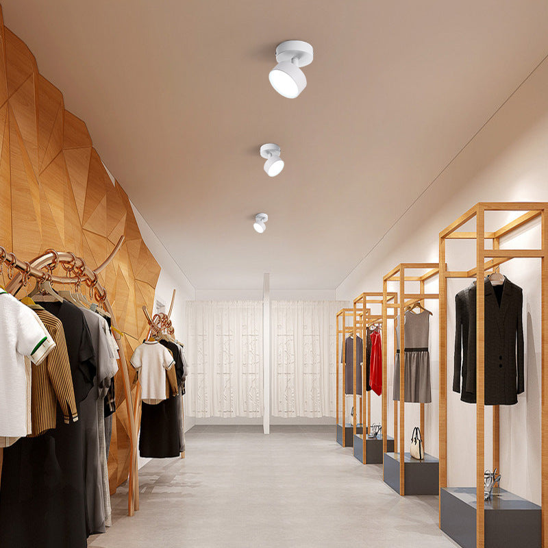 Opbouw LED Downlight Anti-dazzle Spotlight Household Adjustable Angle Folding Commercial Study Bedroom Ceiling Lamp Spotlight