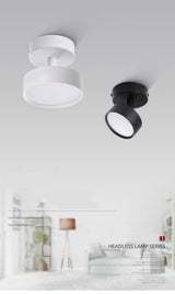 Opbouw LED Downlight Anti-dazzle Spotlight Household Adjustable Angle Folding Commercial Study Bedroom Ceiling Lamp Spotlight