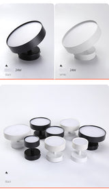 Opbouw LED Downlight Anti-dazzle Spotlight Household Adjustable Angle Folding Commercial Study Bedroom Ceiling Lamp Spotlight