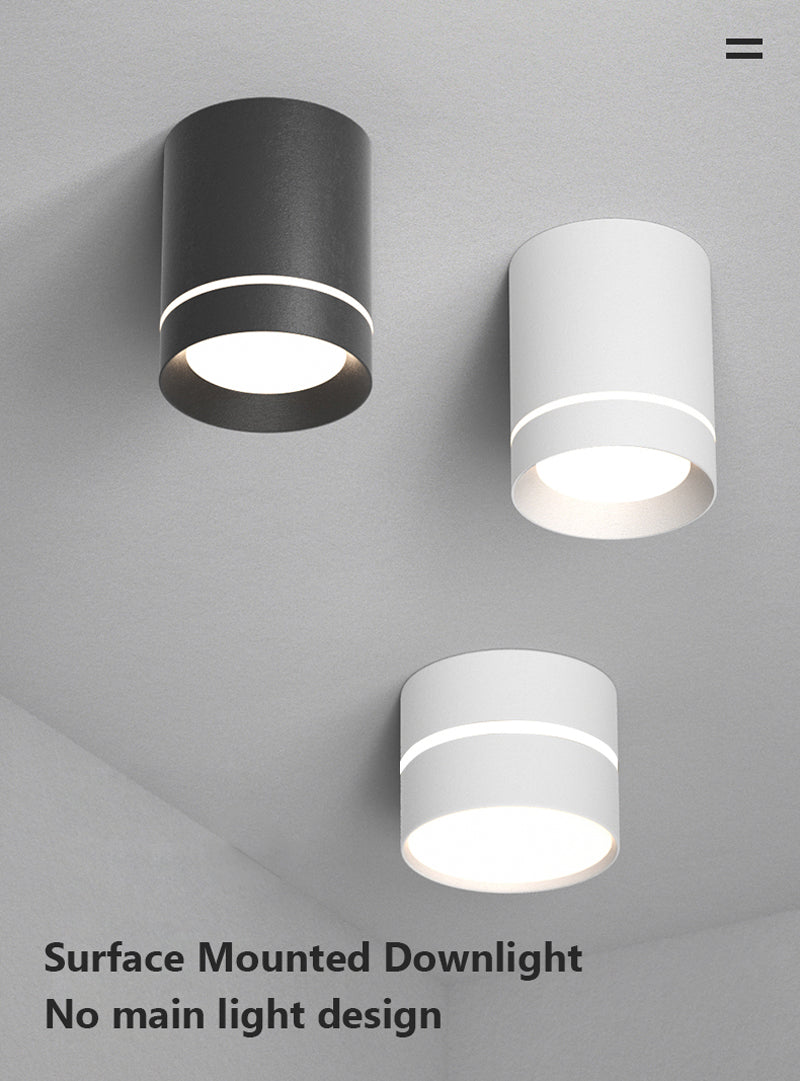 Led Downlight Surface Spot Led Ceiling 5W10W 15W Ceiling lamp 220V Spotlights Lighting For Living Room Kitchen Home Indoor Light