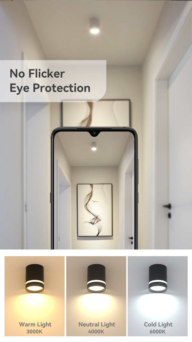 Led Downlight Surface Spot Led Ceiling 5W10W 15W Ceiling lamp 220V Spotlights Lighting For Living Room Kitchen Home Indoor Light