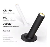 QIUBOSS Dimmable LED Spotlights AC220V Led Recessed Downlight Long Cylinder Ceiling lamp 7W Background Lighting Light for Indoor