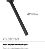 QIUBOSS Dimmable LED Spotlights AC220V Led Recessed Downlight Long Cylinder Ceiling lamp 7W Background Lighting Light for Indoor