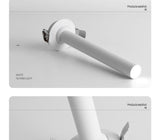 QIUBOSS Dimmable LED Spotlights AC220V Led Recessed Downlight Long Cylinder Ceiling lamp 7W Background Lighting Light for Indoor