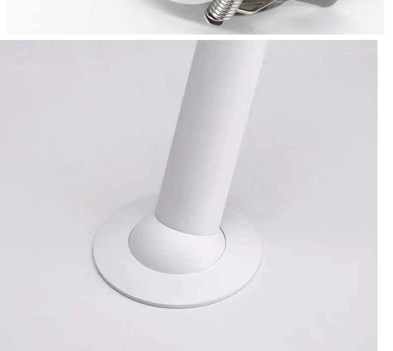 QIUBOSS Dimmable LED Spotlights AC220V Led Recessed Downlight Long Cylinder Ceiling lamp 7W Background Lighting Light for Indoor