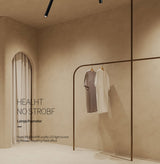 QIUBOSS Dimmable LED Spotlights AC220V Led Recessed Downlight Long Cylinder Ceiling lamp 7W Background Lighting Light for Indoor