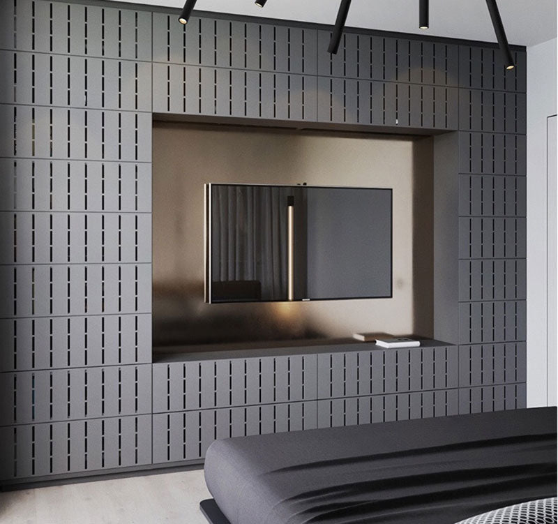 QIUBOSS Dimmable LED Spotlights AC220V Led Recessed Downlight Long Cylinder Ceiling lamp 7W Background Lighting Light for Indoor