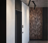 QIUBOSS Dimmable LED Spotlights AC220V Led Recessed Downlight Long Cylinder Ceiling lamp 7W Background Lighting Light for Indoor