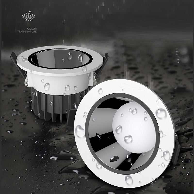 Saiyo LED Downlight SMD Recessed IP65 For Bathroom Hotel House Kitchen Embedded SMD Anti-glare Ceiling lamp