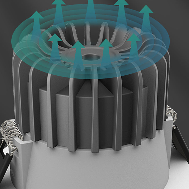 Saiyo LED Downlight SMD Recessed IP65 For Bathroom Hotel House Kitchen Embedded SMD Anti-glare Ceiling lamp