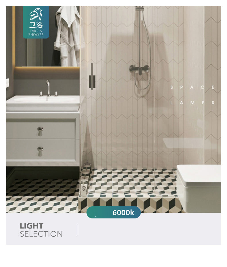 Saiyo LED Downlight SMD Recessed IP65 For Bathroom Hotel House Kitchen Embedded SMD Anti-glare Ceiling lamp