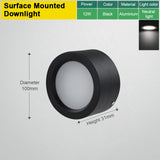 FLKL COB LED Downlight Spot Light 220V Spotlight Ceiling Surface Mounted 5/10/15/25W Led Lamp For Kitchen Indoor Lighting