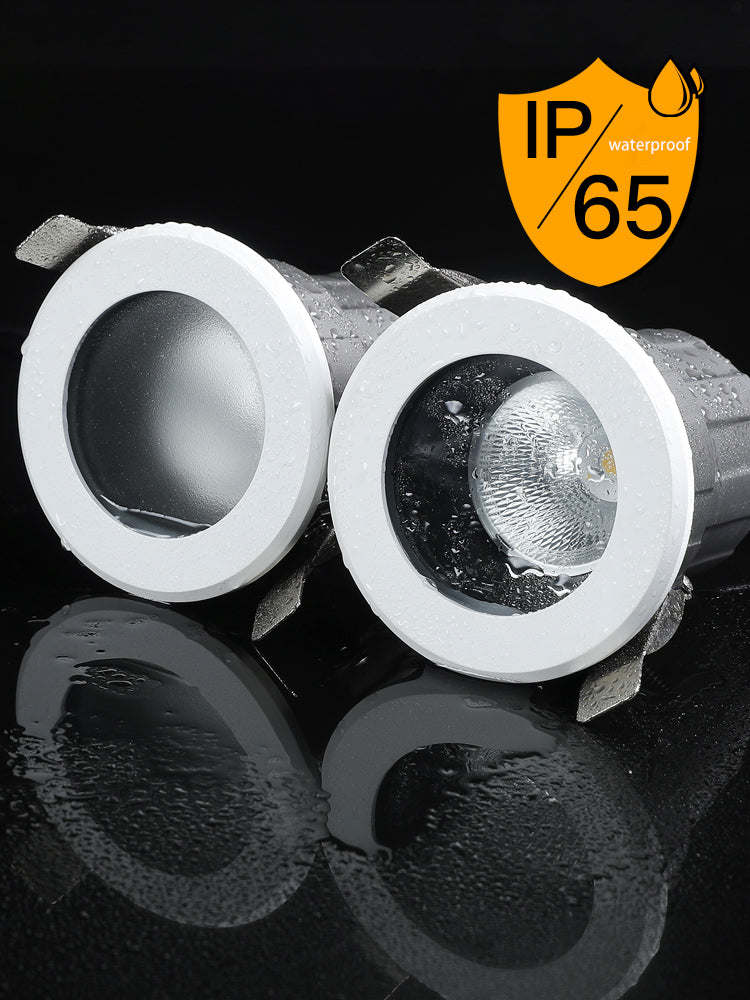 BRGT IP65 LED Spotlights Waterproof Downlight 5W9W12W Aluminum Ceiling Lamp Foco For Outdoor Kitchen Bathroom Indoor Lighting
