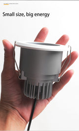 BRGT IP65 LED Spotlights Waterproof Downlight 5W9W12W Aluminum Ceiling Lamp Foco For Outdoor Kitchen Bathroom Indoor Lighting