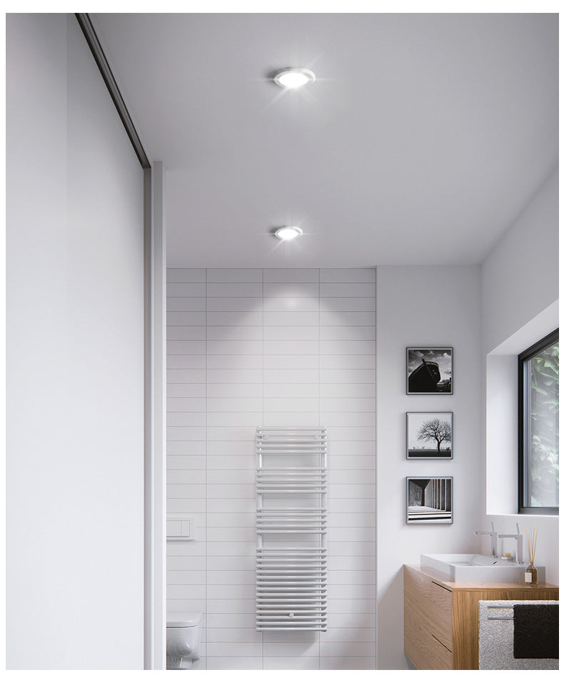 BRGT IP65 LED Spotlights Waterproof Downlight 5W9W12W Aluminum Ceiling Lamp Foco For Outdoor Kitchen Bathroom Indoor Lighting