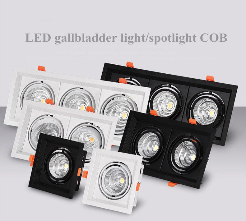 Dimmable Led downlight light COB Ceiling Spot Light 10w 20W 30W ceiling recessed Lights Indoor Lighting AC110V-220V