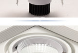 Dimmable Led downlight light COB Ceiling Spot Light 10w 20W 30W ceiling recessed Lights Indoor Lighting AC110V-220V