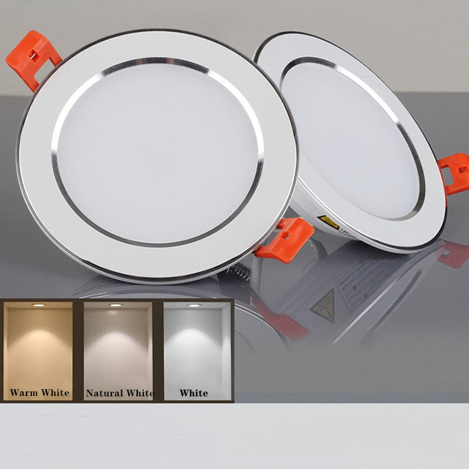 LED Downlight 12W 9W 7W 5W Recessed Round led Ceiling  Lamp 220V 230V 240V LED Bulb Indoor Bedroom Kitchen LED Spot Lighting