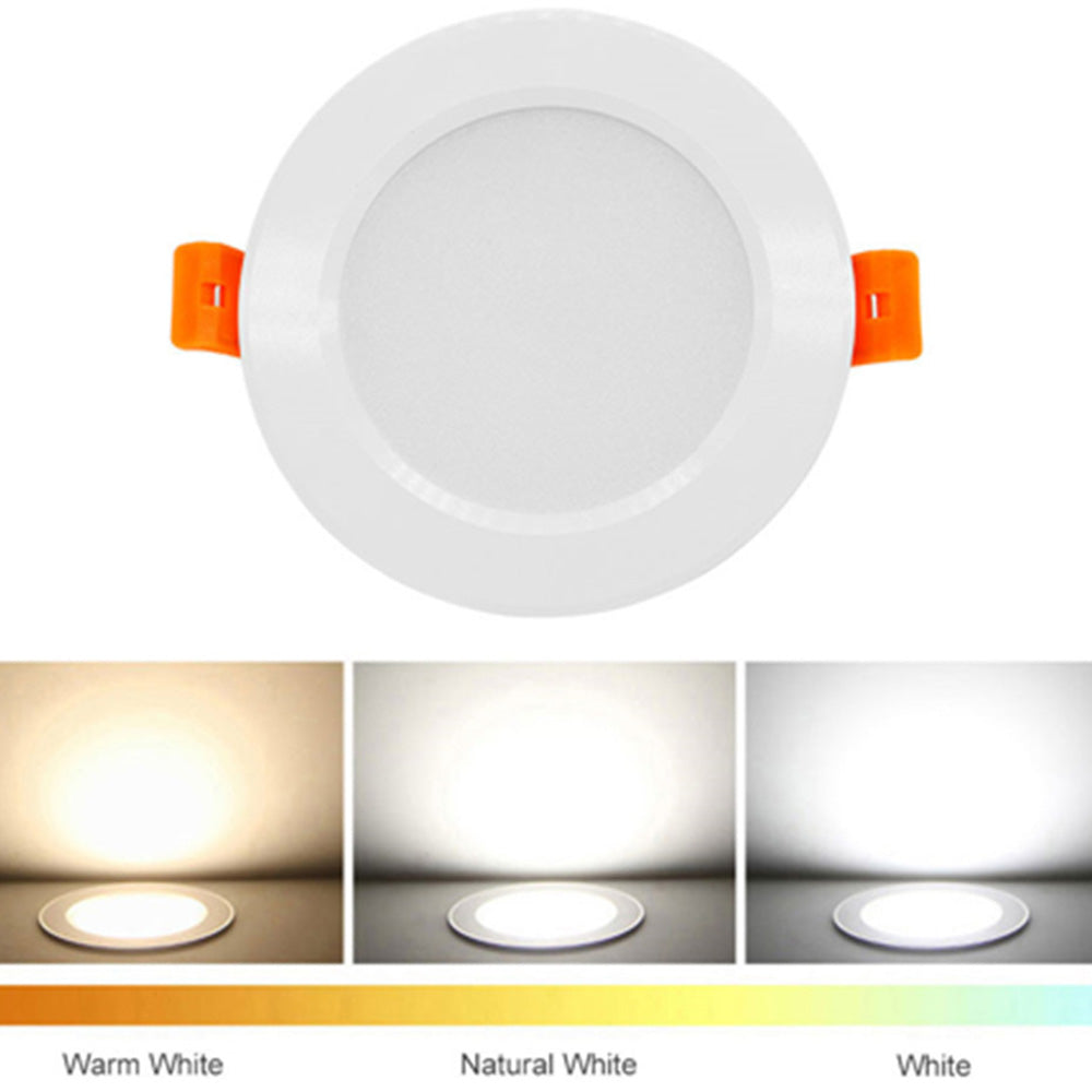 AC85-265V 5W 9W 12W 15W LED Recessed LED Downlight Round LED Ceiling Spot light Bedroom Indoor Lighting Bathroom Illuminate D30