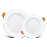 AC85-265V 5W 9W 12W 15W LED Recessed LED Downlight Round LED Ceiling Spot light Bedroom Indoor Lighting Bathroom Illuminate D30