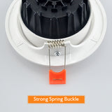 Dimmable LED Downlights AC90V-260V 5W 7W 9W 12W 15W 18W 24W COB Chip Recessed Ceiling Lamps Spot Lights For Home illumination