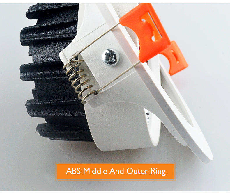 Dimmable LED Downlights AC90V-260V 5W 7W 9W 12W 15W 18W 24W COB Chip Recessed Ceiling Lamps Spot Lights For Home illumination