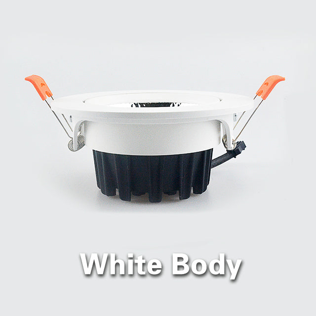 Dimmable LED Downlights AC90V-260V 5W 7W 9W 12W 15W 18W 24W COB Chip Recessed Ceiling Lamps Spot Lights For Home illumination