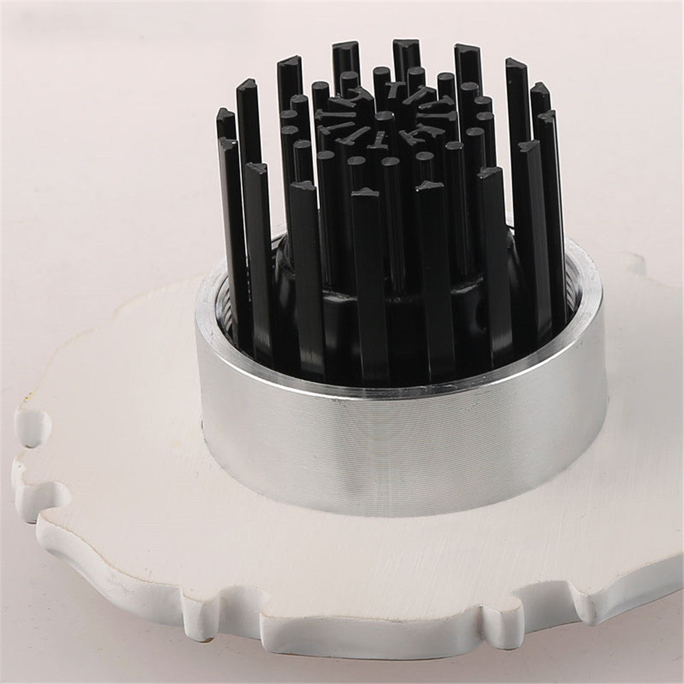 Creative Square Resin Gold Lace Led Downlights 3W 5W 7W 110V 220V Hallway Dining Room Loft Embedded Platfond Lighting Fixture