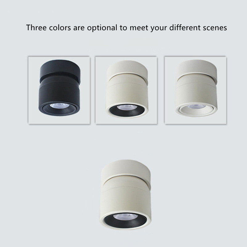 Led Down Light Foldable Spot Downlights 110V 220V Ceiling 7W 12W Spotlight Lights Surface Mounted Lamp Kitchen Indoor Lighting