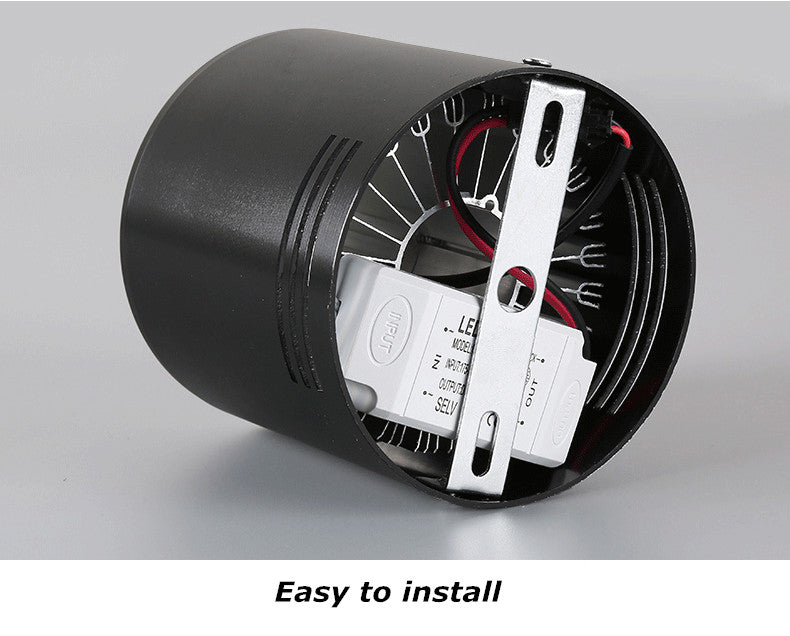 LED Dimmable Surface Mounted LED Downlight 24W 18W 12W 9W 7W 5W High-performance LED Indoor Lighting AC110V-220V