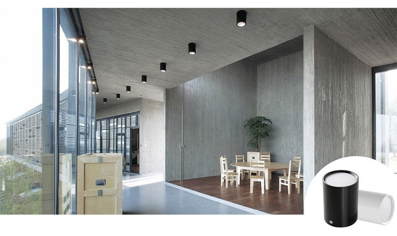 LED Dimmable Surface Mounted LED Downlight 24W 18W 12W 9W 7W 5W High-performance LED Indoor Lighting AC110V-220V