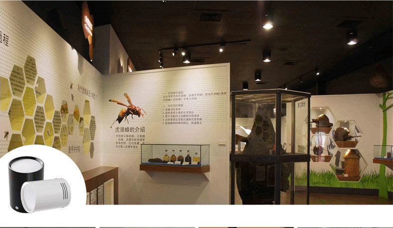 LED Dimmable Surface Mounted LED Downlight 24W 18W 12W 9W 7W 5W High-performance LED Indoor Lighting AC110V-220V