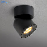 Led ceiling mounted downlight can be adjusted 90 degrees Nordic spotlight 7W 12W for indoor hall, living room AC 90-260V