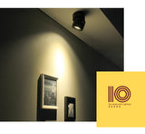 Led ceiling mounted downlight can be adjusted 90 degrees Nordic spotlight 7W 12W for indoor hall, living room AC 90-260V