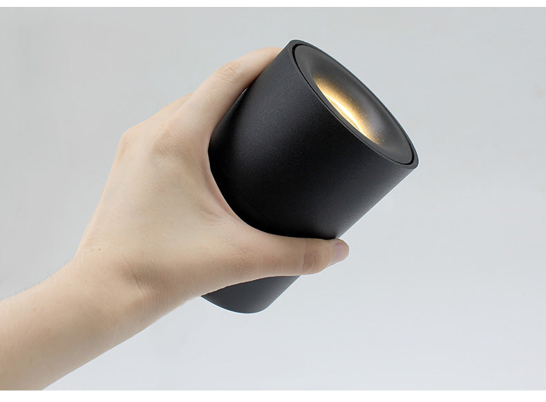 Led ceiling mounted downlight can be adjusted 90 degrees Nordic spotlight 7W 12W for indoor hall, living room AC 90-260V